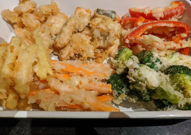 Recipe of Award-winning Tempura #newcookschallenge