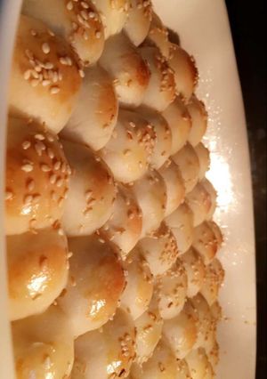 صورة لوصفة خلية النحل بعجينة الزبادي