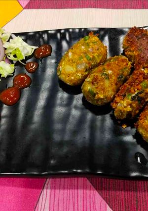 A picture of Veg shammi kebbab.