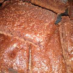 Una foto de Brownies 5 ingredientes: fáciles, económicos y ricos. 🍫