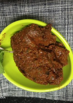 पुदीना काचरी की चटनी (Pudina kachri ki chutney recipe in hindi) रेसिपी मुख्य फोटो