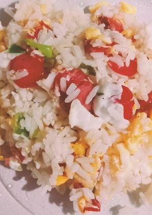 Foto resep Nasi Goreng Sosis Telor (Sostel) Kesukaan Anakku
