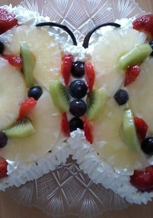 Foto di Torta  farfalla