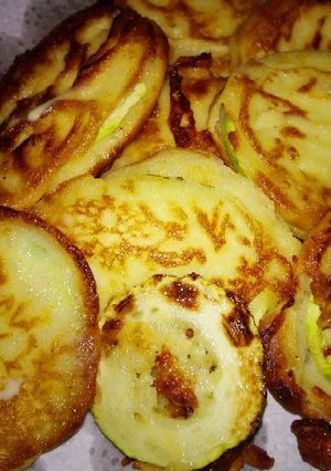 Une photo de Courgettes enrobées de pâte
