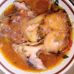 A picture of Catfish pepper soup.