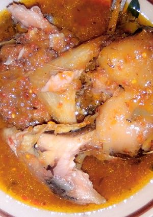 A picture of Catfish pepper soup.