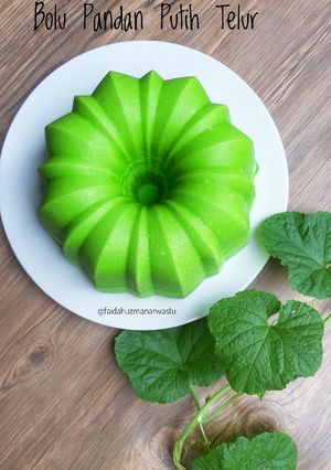 Foto resep Bolu pandan putih telur