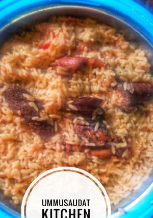 A picture of Simple jollof rice.