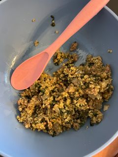 A picture of Ground Beef Quinoa.
