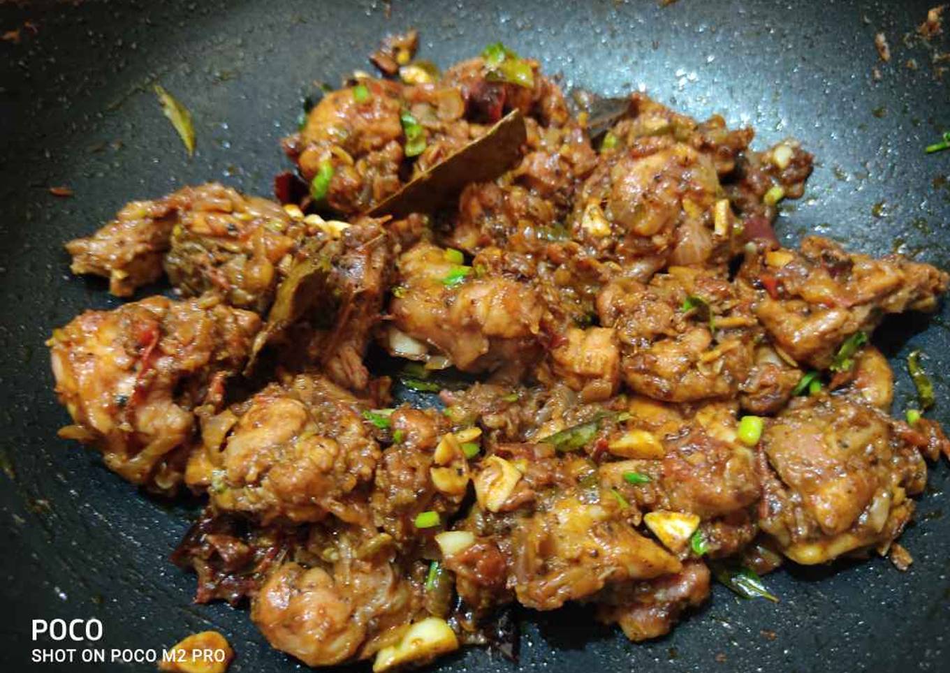 Spicy Chicken dry roast
