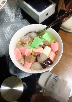 Hình của món Chè Khúc Bạch.