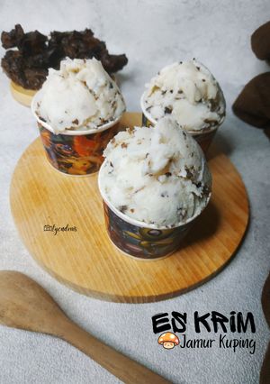 Foto resep Es Krim Jamur Kuping