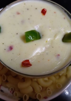 व्हाइट सॉस (White sauce recipe in hindi) रेसिपी मुख्य फोटो