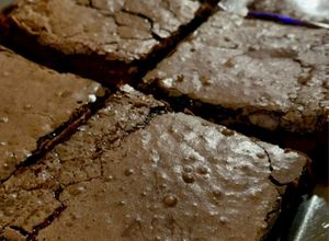 Una foto de Brownie Rico 😋 y Sencillo