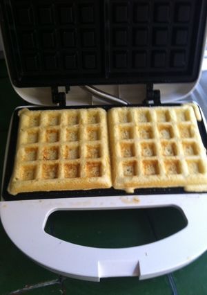 Una foto de Waffles