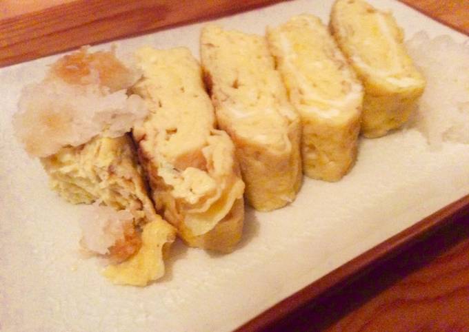Comment pour Préparer  Récompensé Tamago-yaki (omelette à la japonaise)