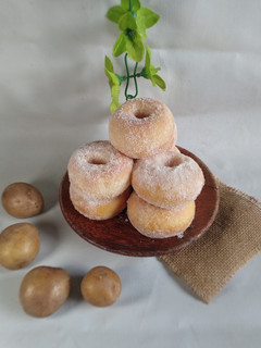 Foto resep Donat Kentang Gula Salju