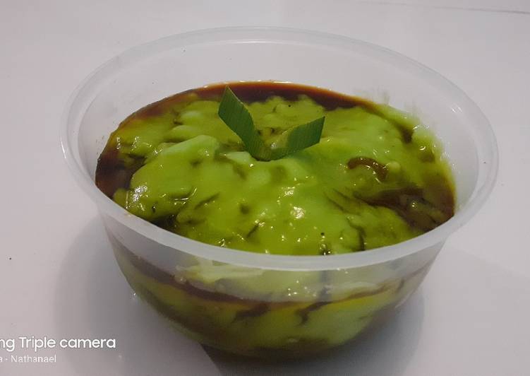 Bubur sumsum pandan