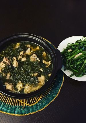 Hình của món Canh Gà Lá Giang.
