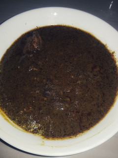A picture of Black soup.
