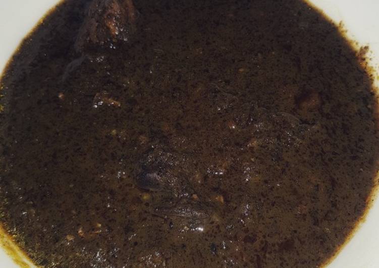 Recipe of Quick Black soup