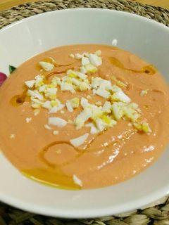 Una foto de Salmorejo