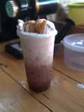 Ice boba float