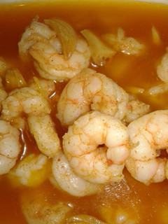 Una foto de Gambas al ajillo