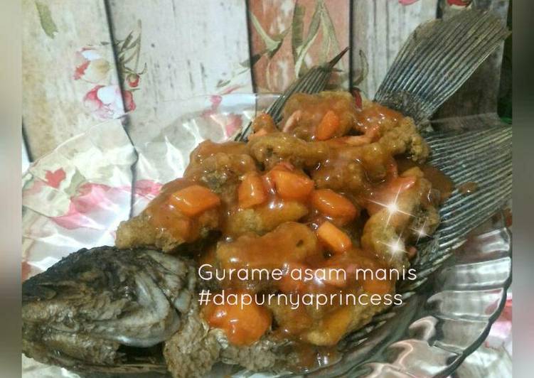 Cara termudah untuk Musim Semi EnakGurame asam manis