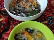 Gambar bubur manado mpasi