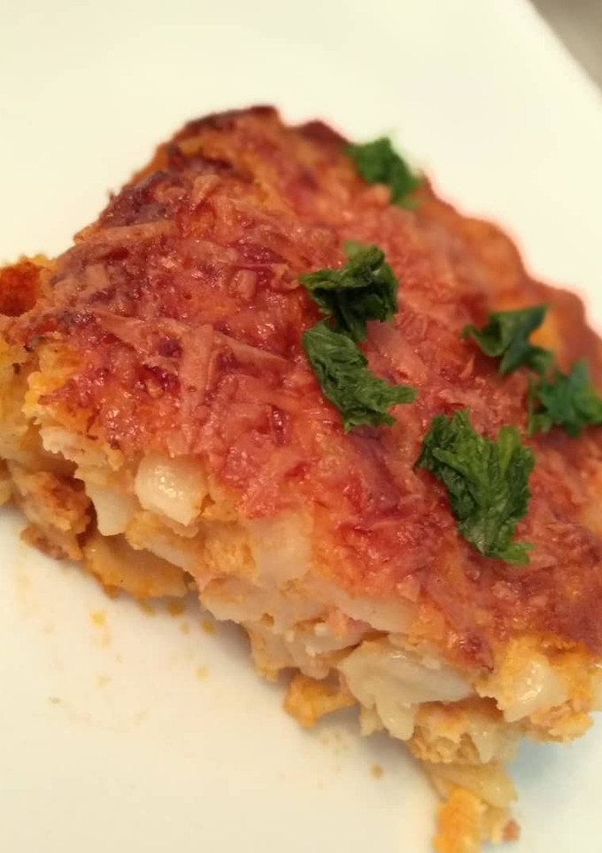 Una foto de Gratén de pasta