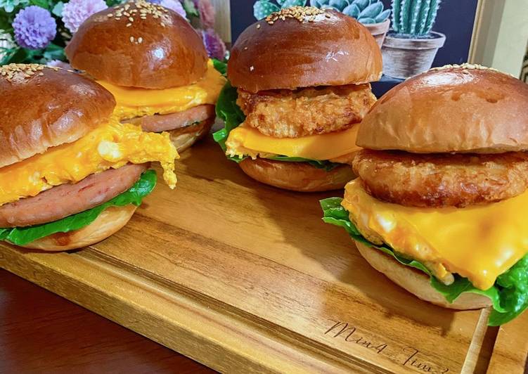 Resep Terbaru Brioche Burger Bun Enak Sempurna