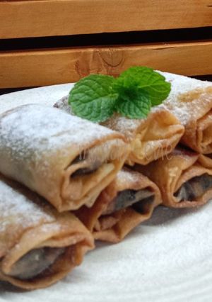 Foto resep Lumpia Pisang Coklat