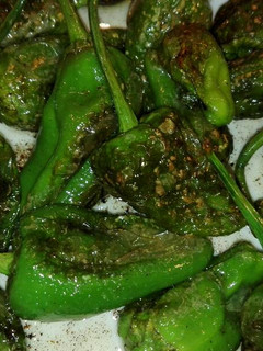Una foto de Pimientos de Padrón