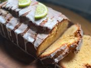 A picture of pound cake glaze