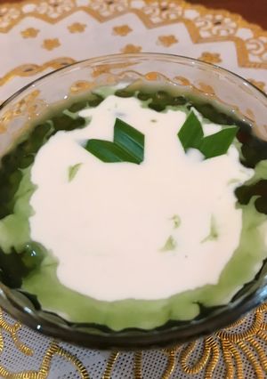 Foto resep Bubur Mutiara Pandan tanpa Santan