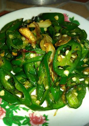 Foto resep Oseng lombok ijo segar/sambel urip