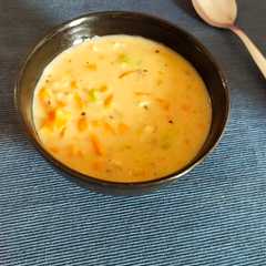A picture of Krim sup ayam.