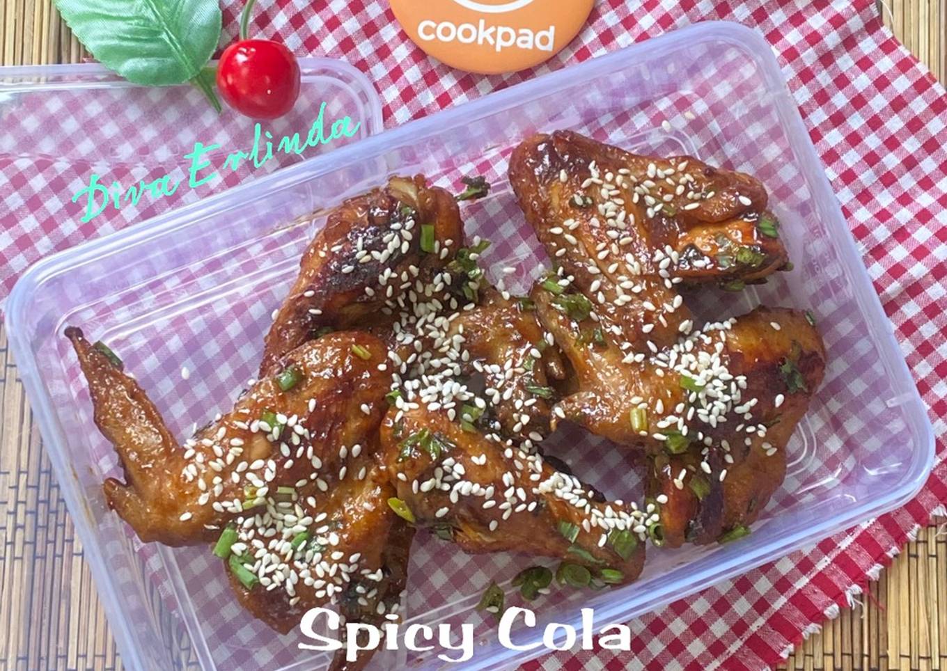 Spicy Cola Chicken Wings Frozen