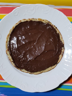 Una foto de Crepes de Nutella 😋
