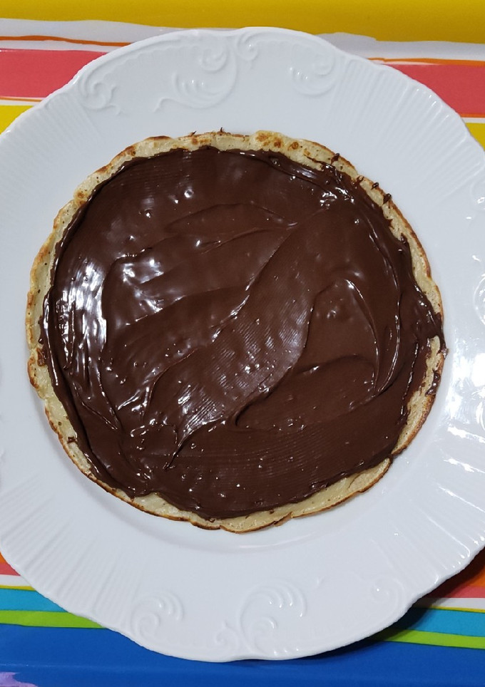 Una foto de Crepes de Nutella 😋