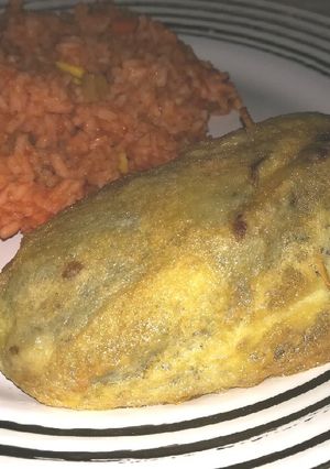 Una foto de Chiles rellenos de Picadillo