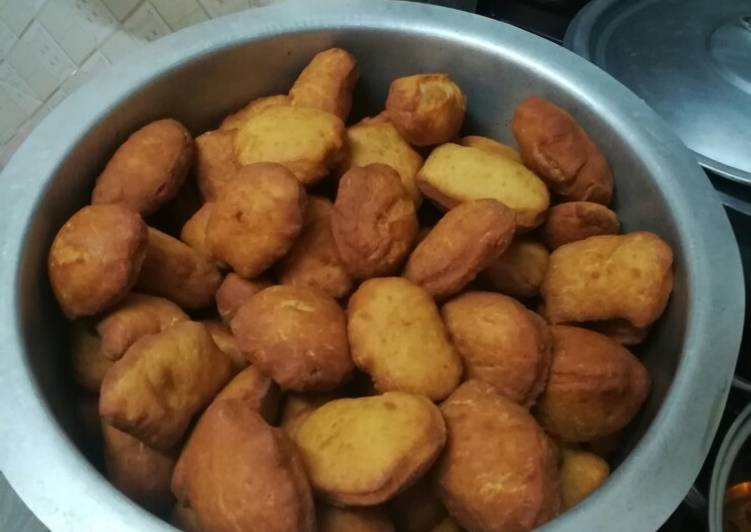 Simple Way to Prepare Homemade Cinnamon mandazi