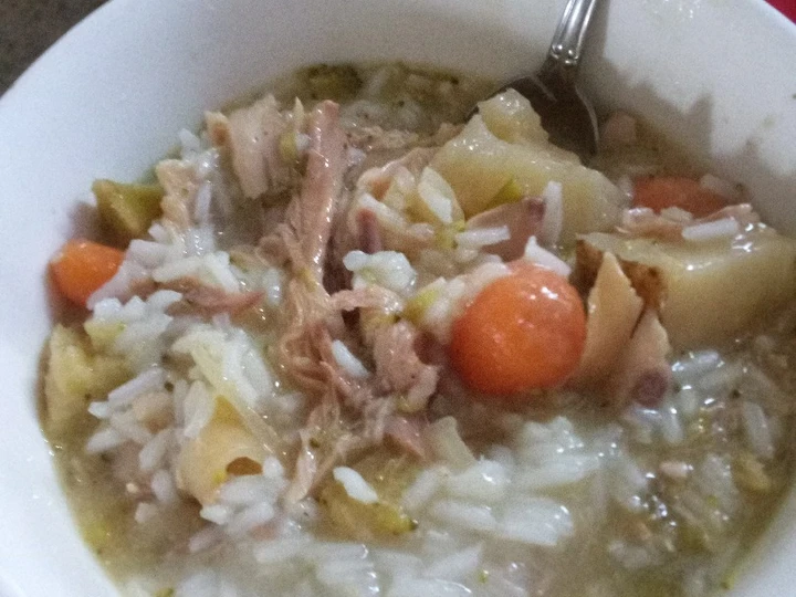 Easy Steps to Prepare Recipe Rabbit and Rice Stew that is Really Delicious, Appealing}
