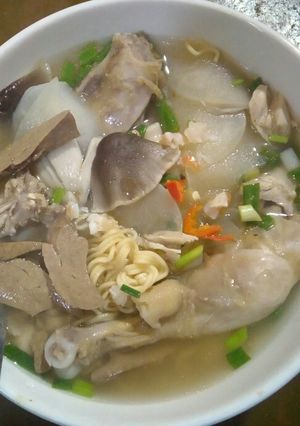 Hình của món Mì gà.