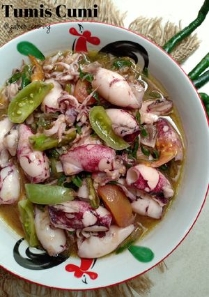 Foto resep Tumis Cumi saus tiram