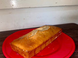 Budín de vainilla fácil, con glaseado real de limón