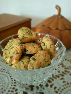 Foto resep Perkedel tahu bayam