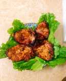 Sườn cốt lết nướng sả