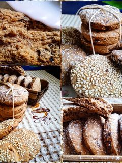 Фото Печенье с шоколадной крошкой на овсяной и пшеничной муке.